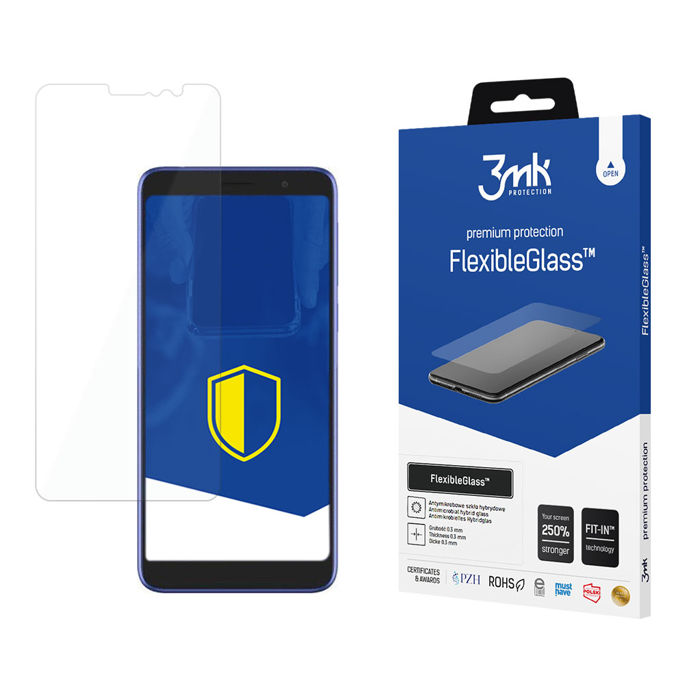 3MK Ochranné tvrzené sklo pro Alcatel 1X 2019 - 3mk FlexibleGlass™ (5903108061162)