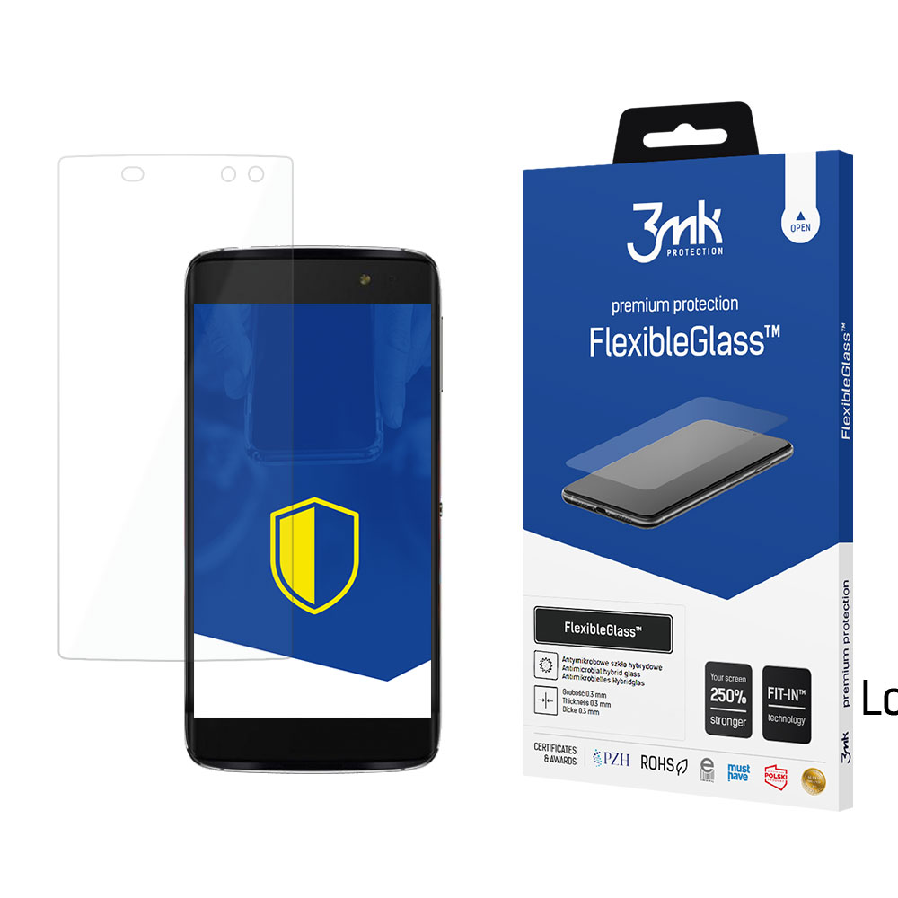 3MK Ochranné tvrzené sklo pro Alcatel Idol 4S - 3mk FlexibleGlass™ (5901571195704)