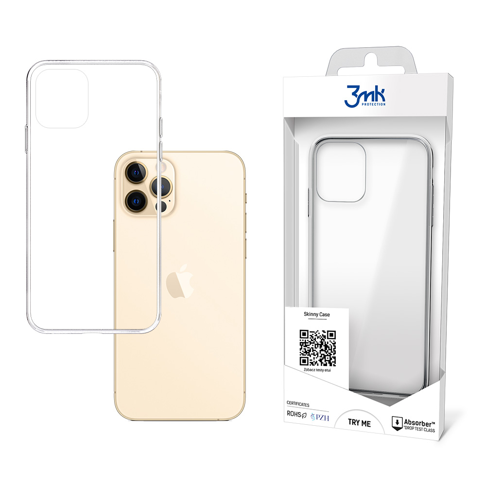 Apple iPhone 12/12 Pro - 3mk Skinny Case,  5903108458795