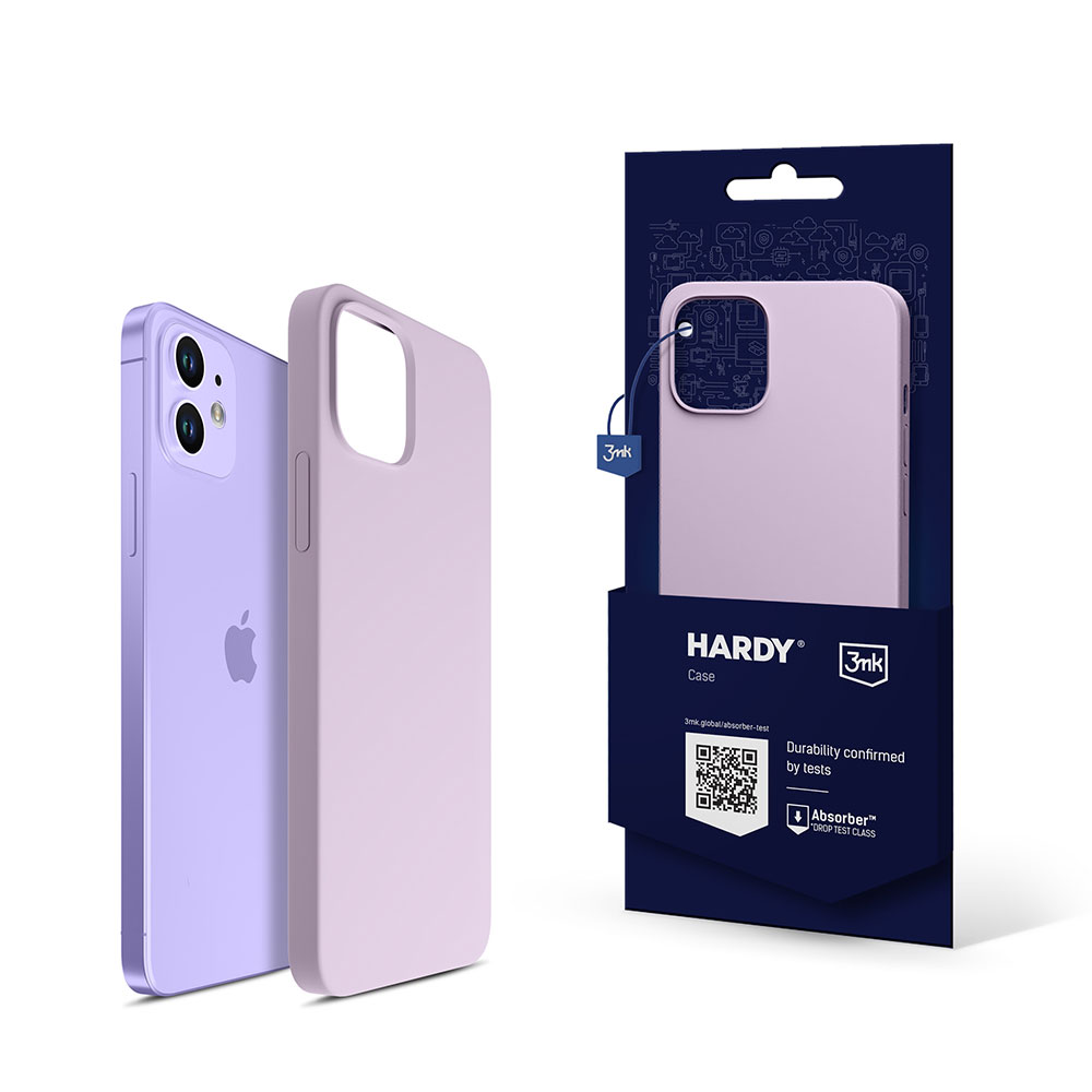 ochranný kryt Hardy Silicone MagCase pro Apple iPhone 12, Deep Purple