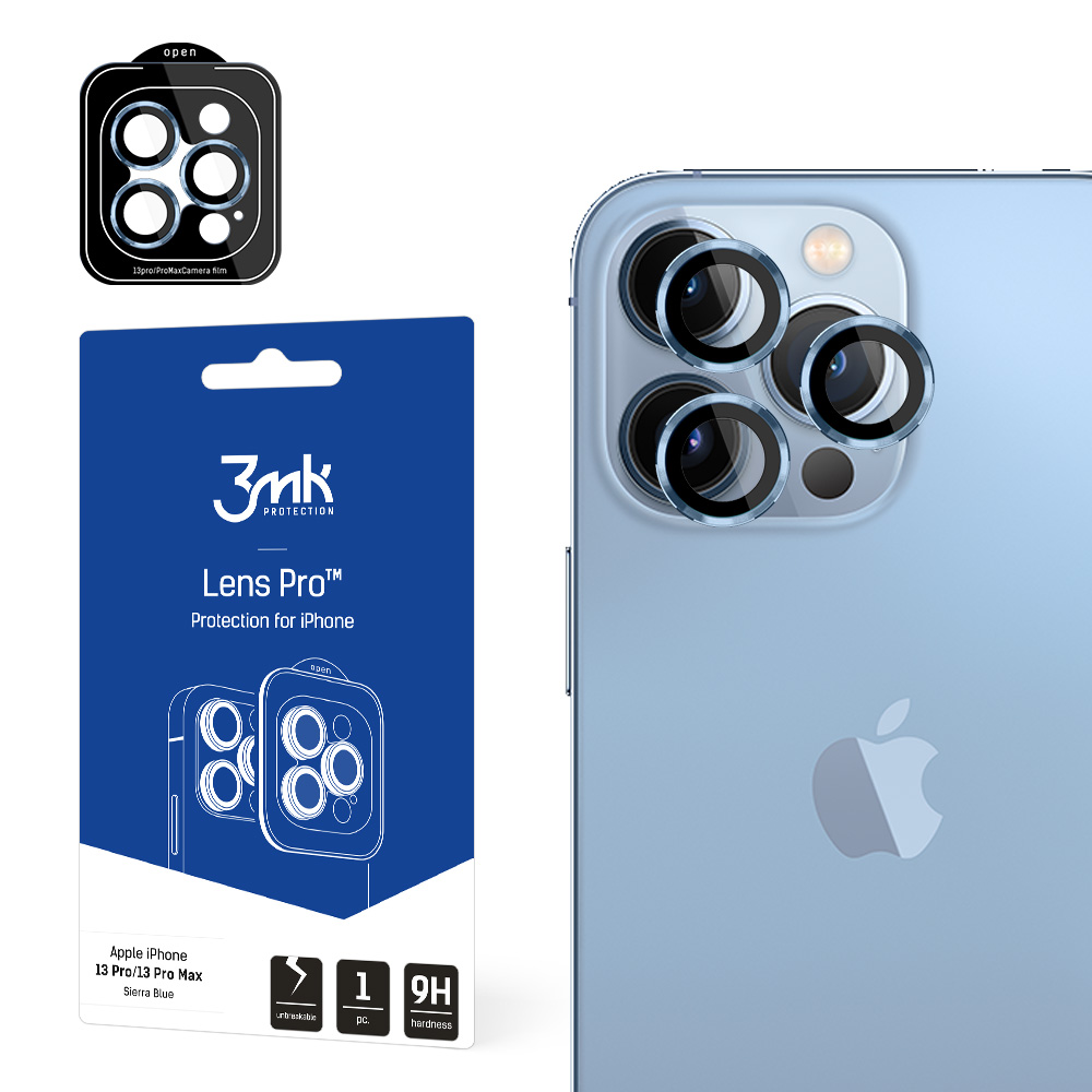 ochrana kamery Lens Protection Pro pro Apple iPhone 13 Pro / iPhone 13 Pro Max, Sierra Blue