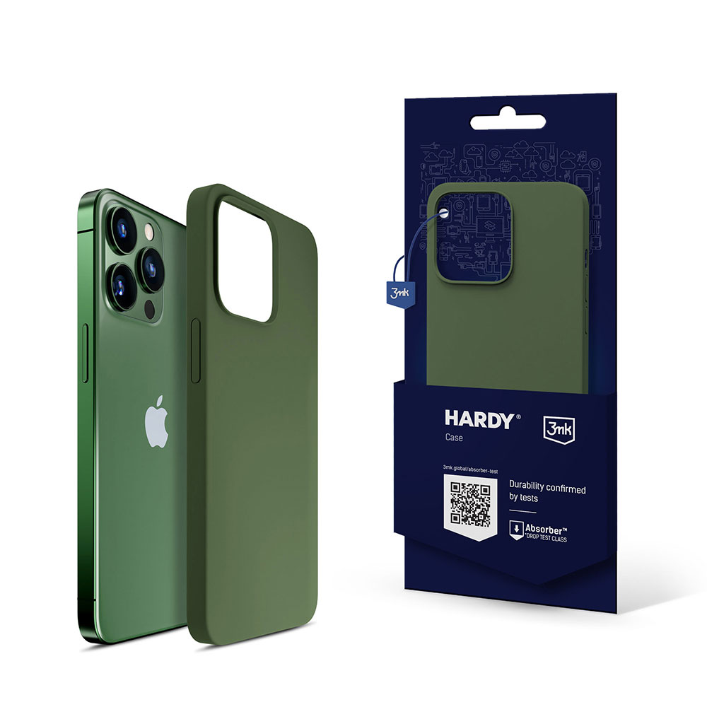 ochranný kryt Hardy Silicone MagCase pro Apple iPhone 13 Pro, Alpine Green