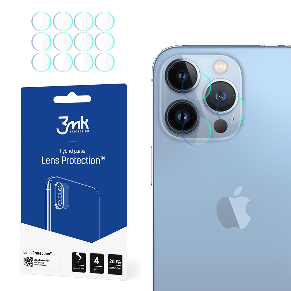 ochrana kamery Lens Protection pro Apple iPhone 13 Pro (4ks)