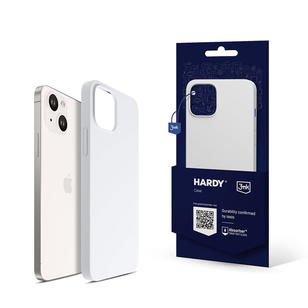 ochranný kryt Hardy Silicone MagCase pro Apple iPhone 14, White