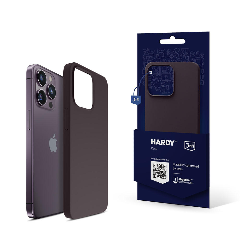 ochranný kryt Hardy Silicone MagCase pro Apple iPhone 14 Pro, Deep Purple