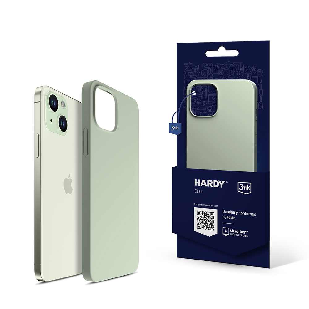 ochranný kryt Hardy Silicone MagCase pro Apple iPhone 15, Green