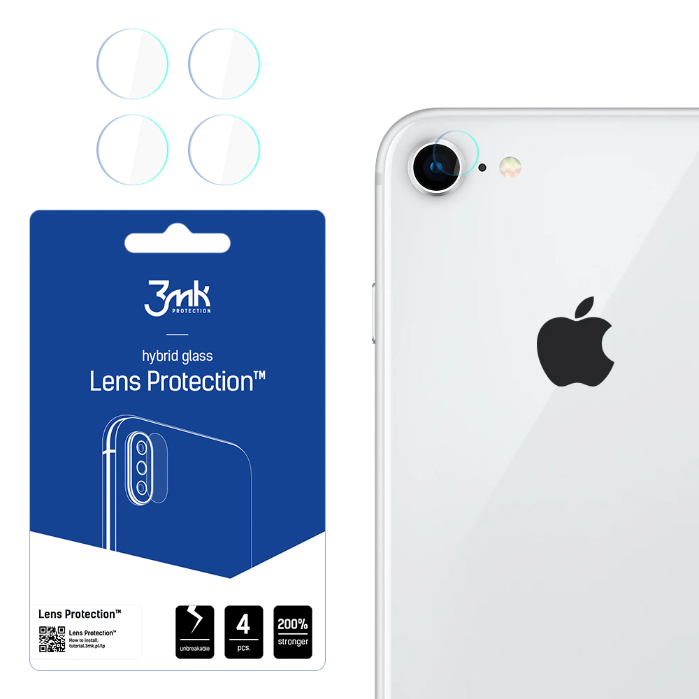 ochrana kamery Lens Protection pro Apple iPhone 7 / iPhone 8 (4ks)