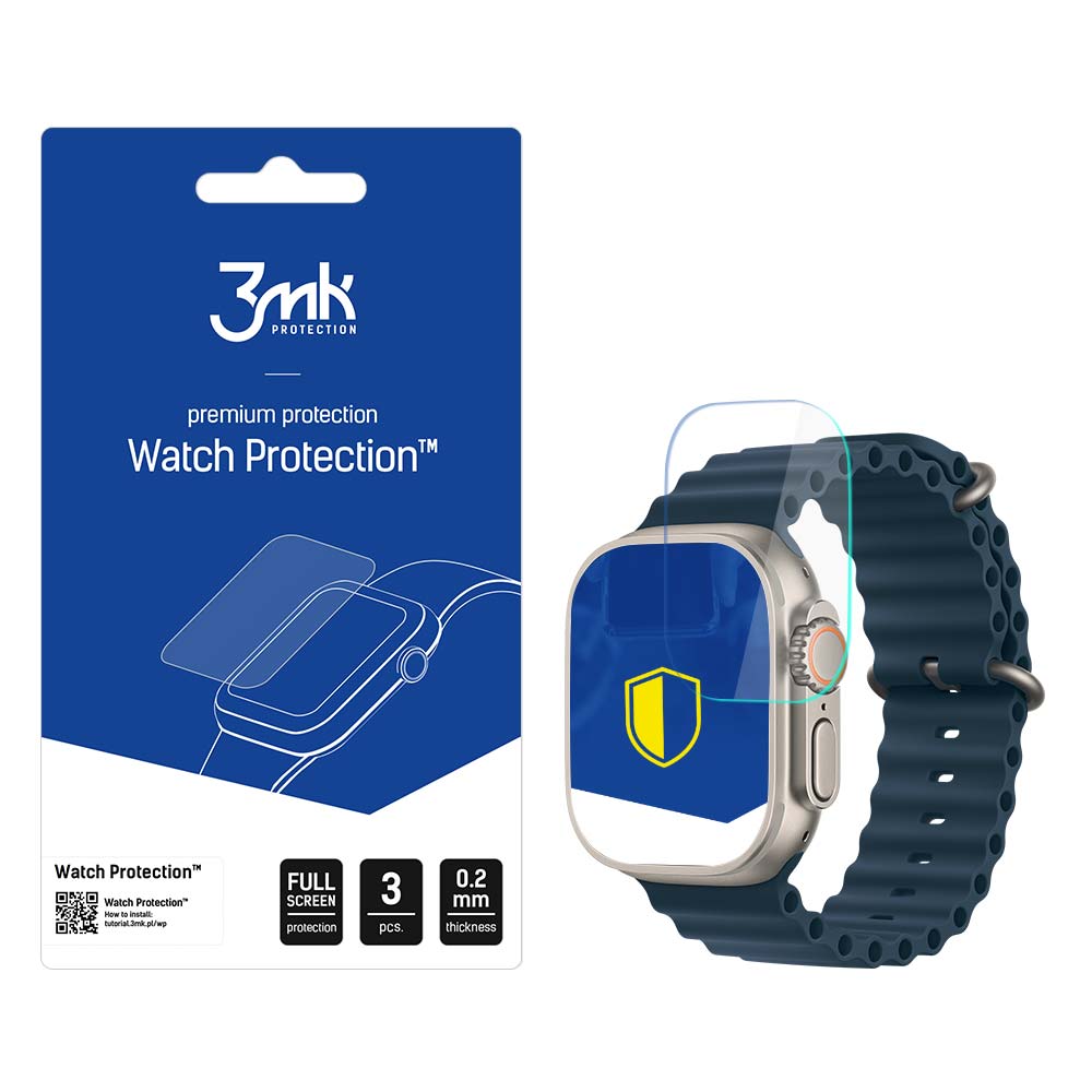 hybridní sklo Watch Protection FlexibleGlass pro Apple Watch Ultra (3ks)