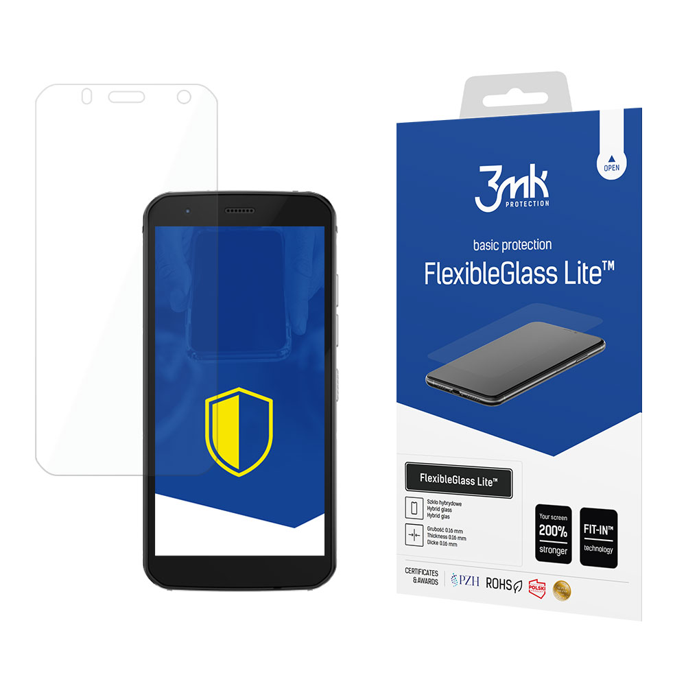 Hybridní sklo pro CAT S52 - 3mk FlexibleGlass Lite™ 5903108327916