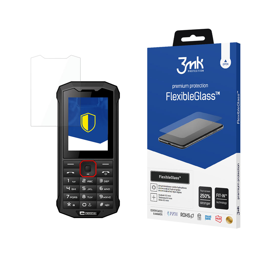 3MK Ochranné tvrzené sklo pro Crosscall Spider-X4 - 3mk FlexibleGlass™ (5903108468961)