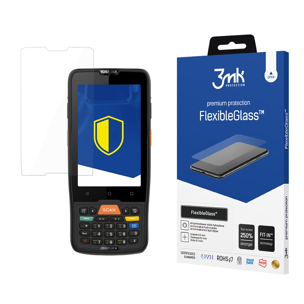 3MK Ochranné tvrzené sklo pro Detalogic Memor K - 3mk FlexibleGlass™ (5903108348904)