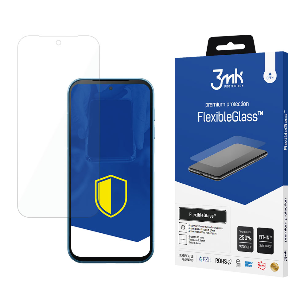 3MK Ochranné tvrzené sklo pro Fairphone 5 - 3mk FlexibleGlass™ (5903108540766)