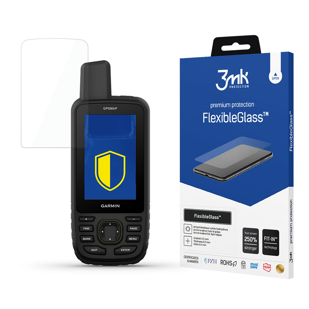 3MK Ochranné tvrzené sklo pro Garmin GPSMAP 67 - 3mk FlexibleGlass™ (5903108541695)