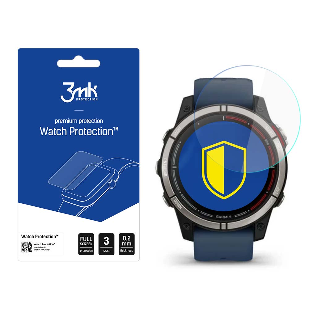 hybridní sklo Watch Protection FlexibleGlass pro Garmin Quatix 7 (3ks)