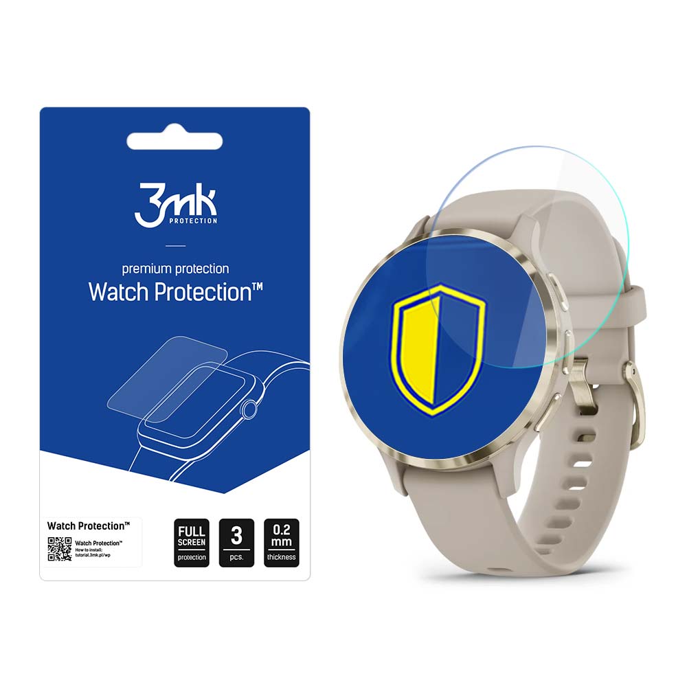 hybridní sklo Watch protection ARC pro Garmin Venu 3S (3ks)
