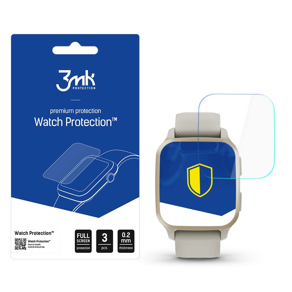 hybridní sklo Watch protection ARC pro Garmin Venu Sq 2 (3ks)