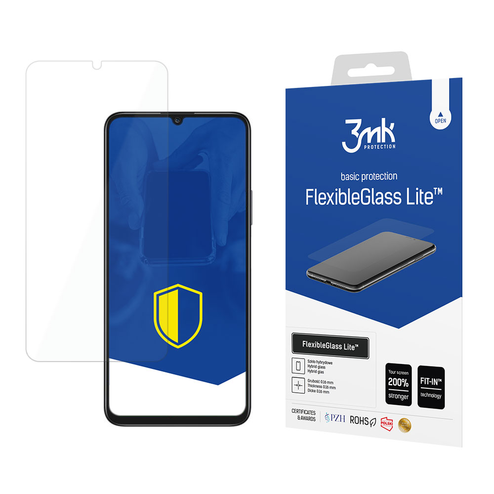 Hybridní sklo pro Honor Play 30 Plus - 3mk FlexibleGlass Lite™ 5903108454216