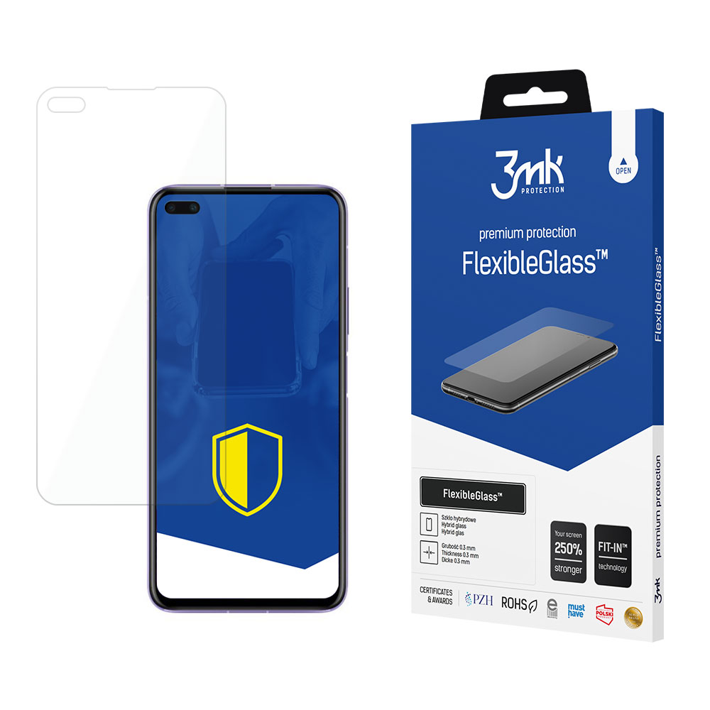 3MK Ochranné tvrzené sklo pro Honor V30 5G - 3mk FlexibleGlass™ (5903108378789)