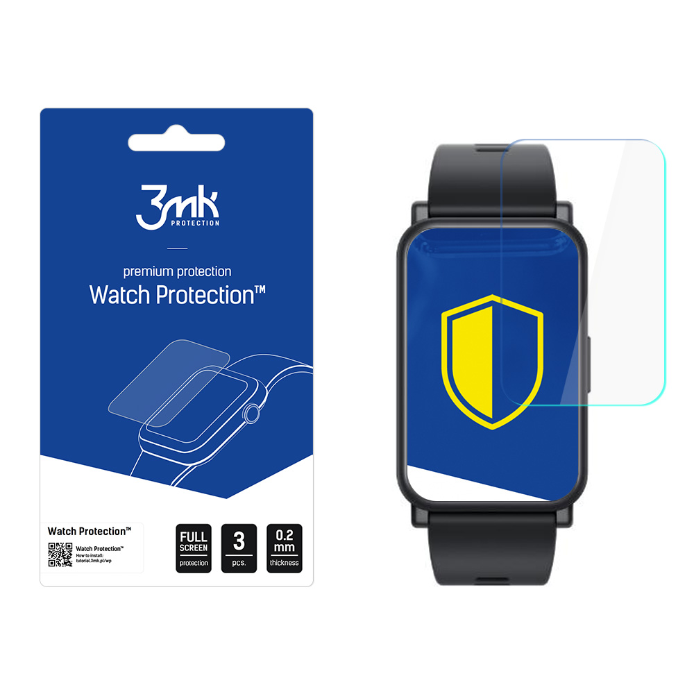 Odolná fólie na displej pro Honor Watch ES - 3mk Watch Protection™ v. ARC+,  5903108360388