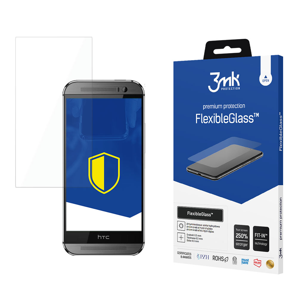 3MK Ochranné tvrzené sklo pro HTC One M8 - 3mk FlexibleGlass™ (5901571101385)