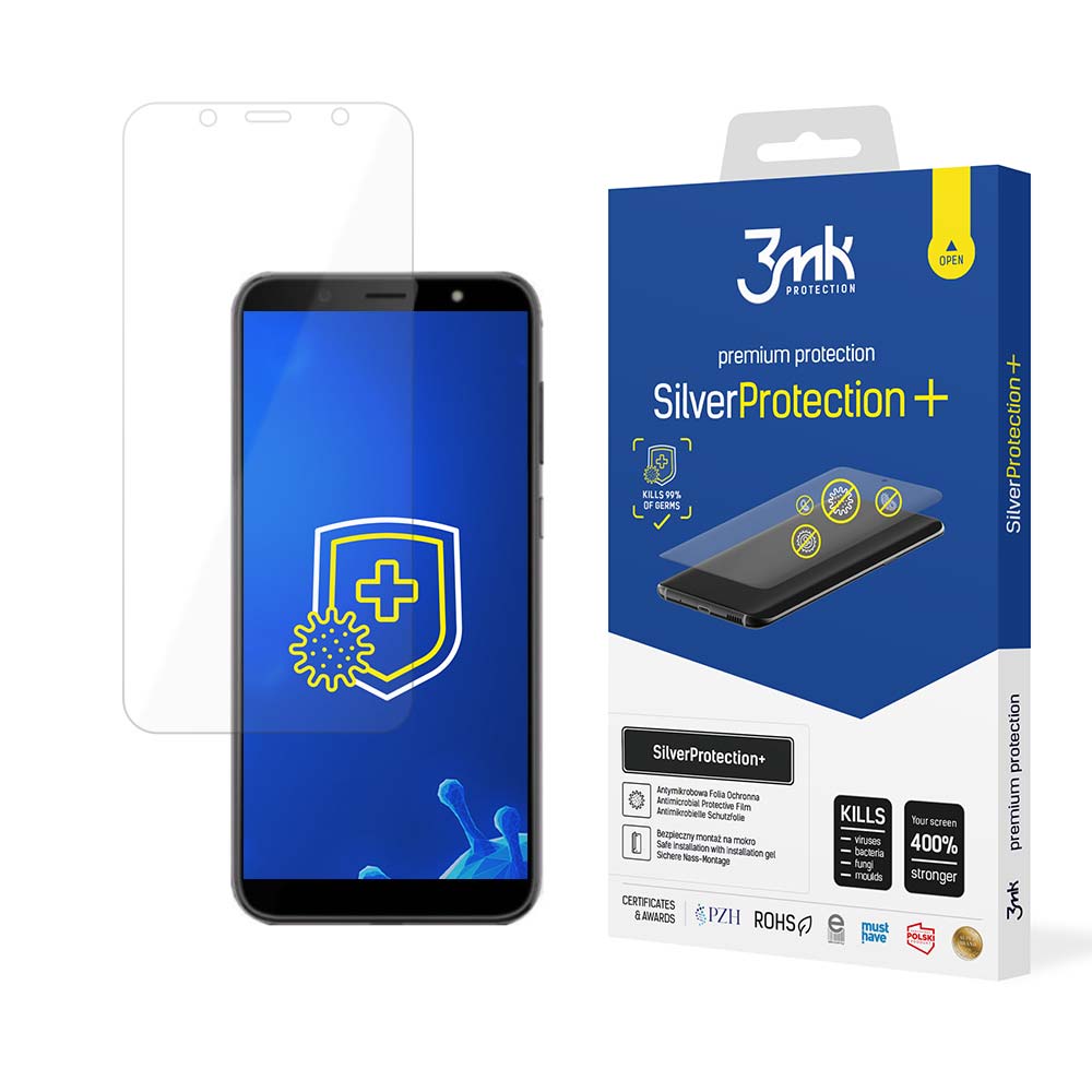 Ochranná antimikrobiální fólie pro HTC U12 Life - 3mk SilverProtection+,  5903108480239