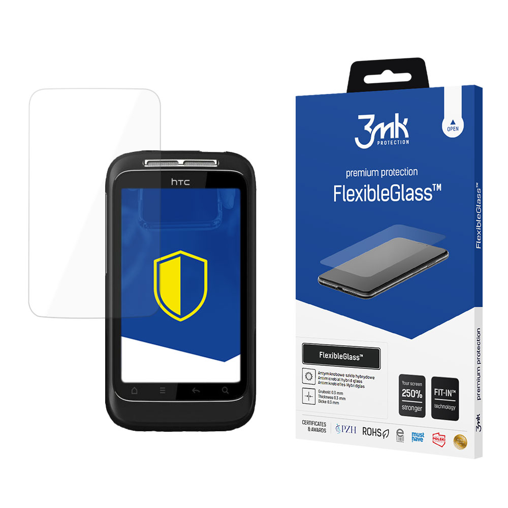 3MK Ochranné tvrzené sklo pro HTC Wildfire S - 3mk FlexibleGlass™ (5901571158174)