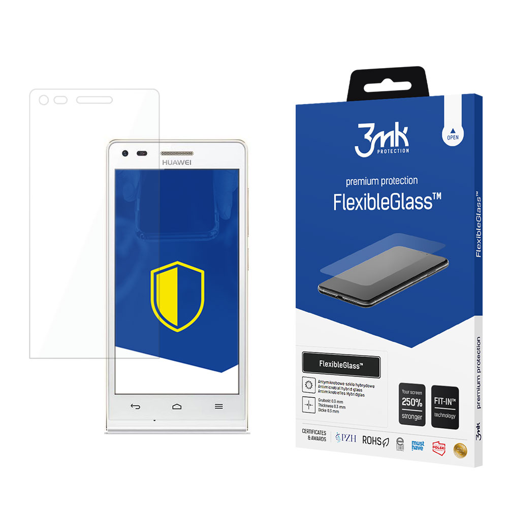 3MK Ochranné tvrzené sklo pro Huawei Ascend G6 - 3mk FlexibleGlass™ (5901571102061)