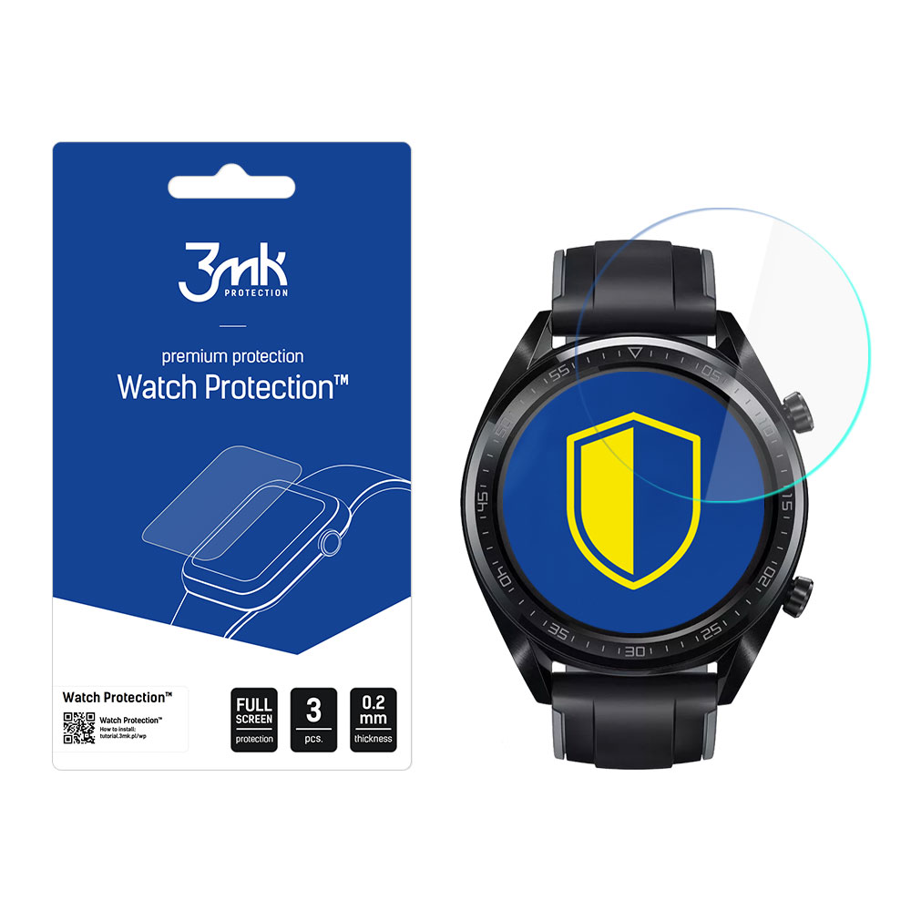 hybridní sklo Watch Protection FlexibleGlass pro Huawei Watch GT (3ks)