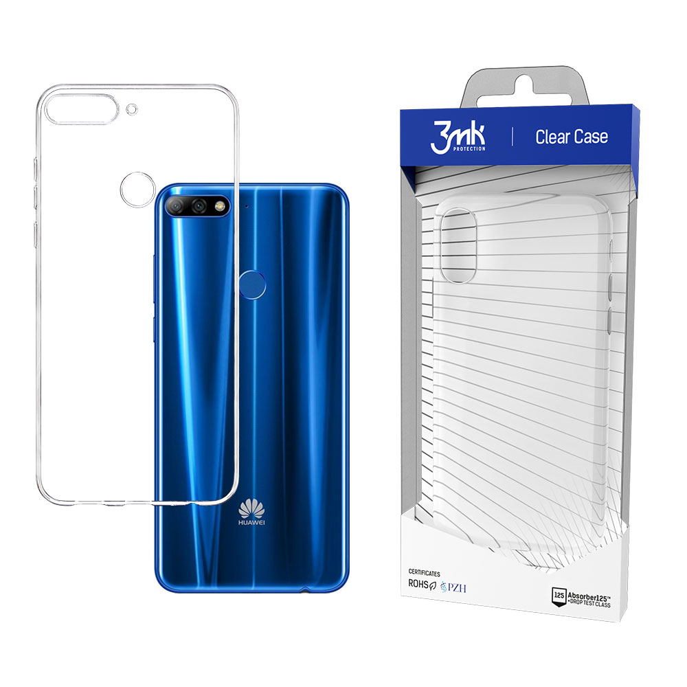 Huawei Y7 Prime 2018 - 3mk Clear Case 5903108083645