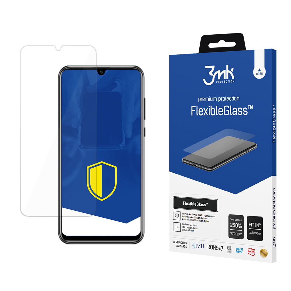 3MK Ochranné tvrzené sklo pro Huawei Y8P - 3mk FlexibleGlass™ (5903108408752)