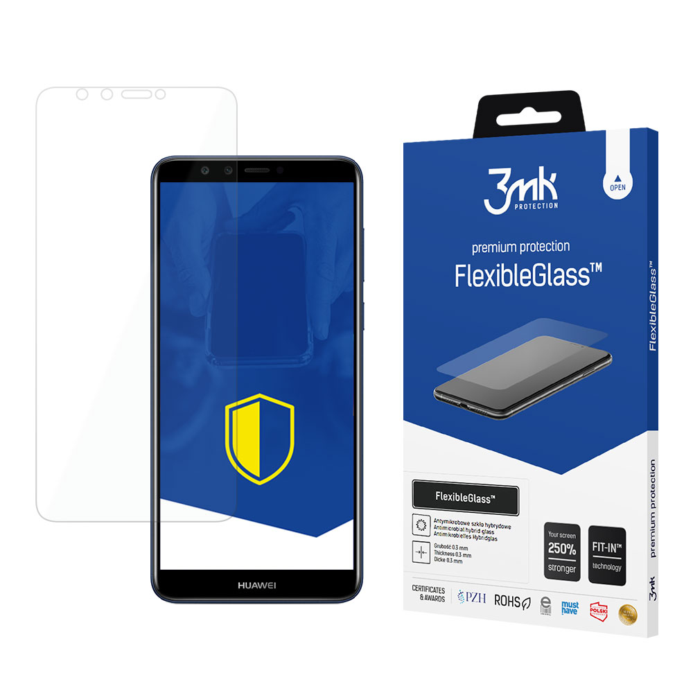 3MK Ochranné tvrzené sklo pro Huawei Y9 2018 - 3mk FlexibleGlass™ (5903108037815)