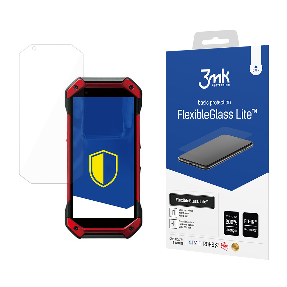Hybridní sklo pro Kyocera Torque 5G - 3mk FlexibleGlass Lite™ 5903108384018