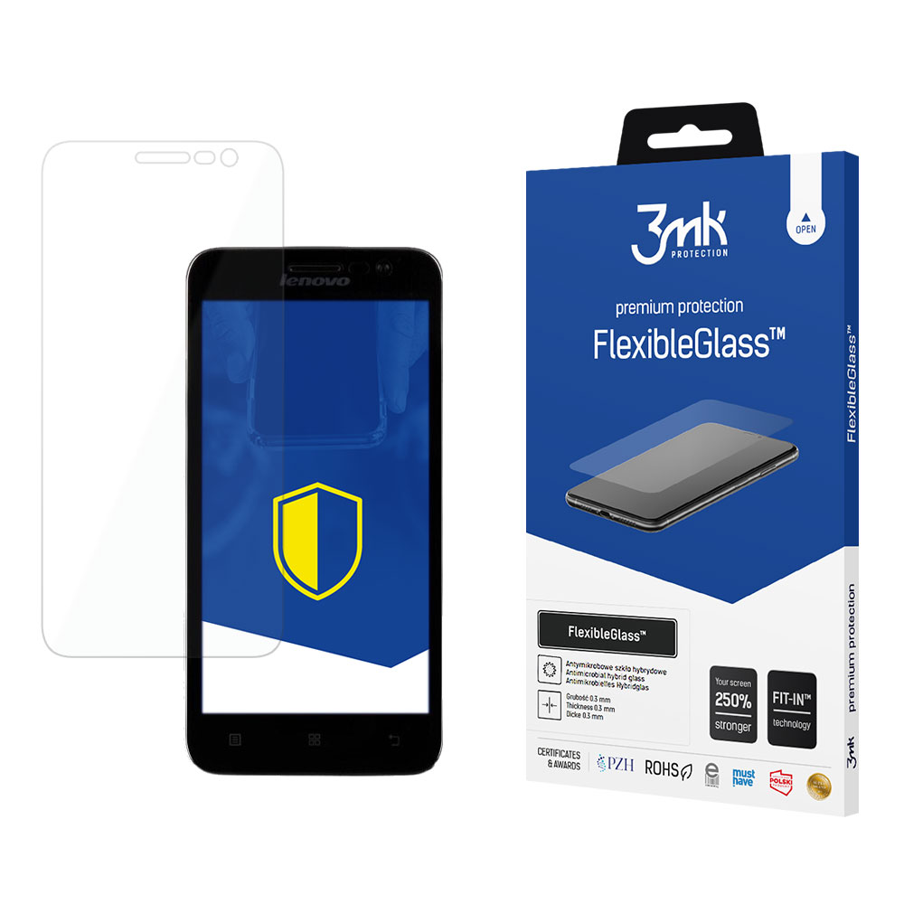 3MK Ochranné tvrzené sklo pro Lenovo A806 - 3mk FlexibleGlass™ (5901571161440)