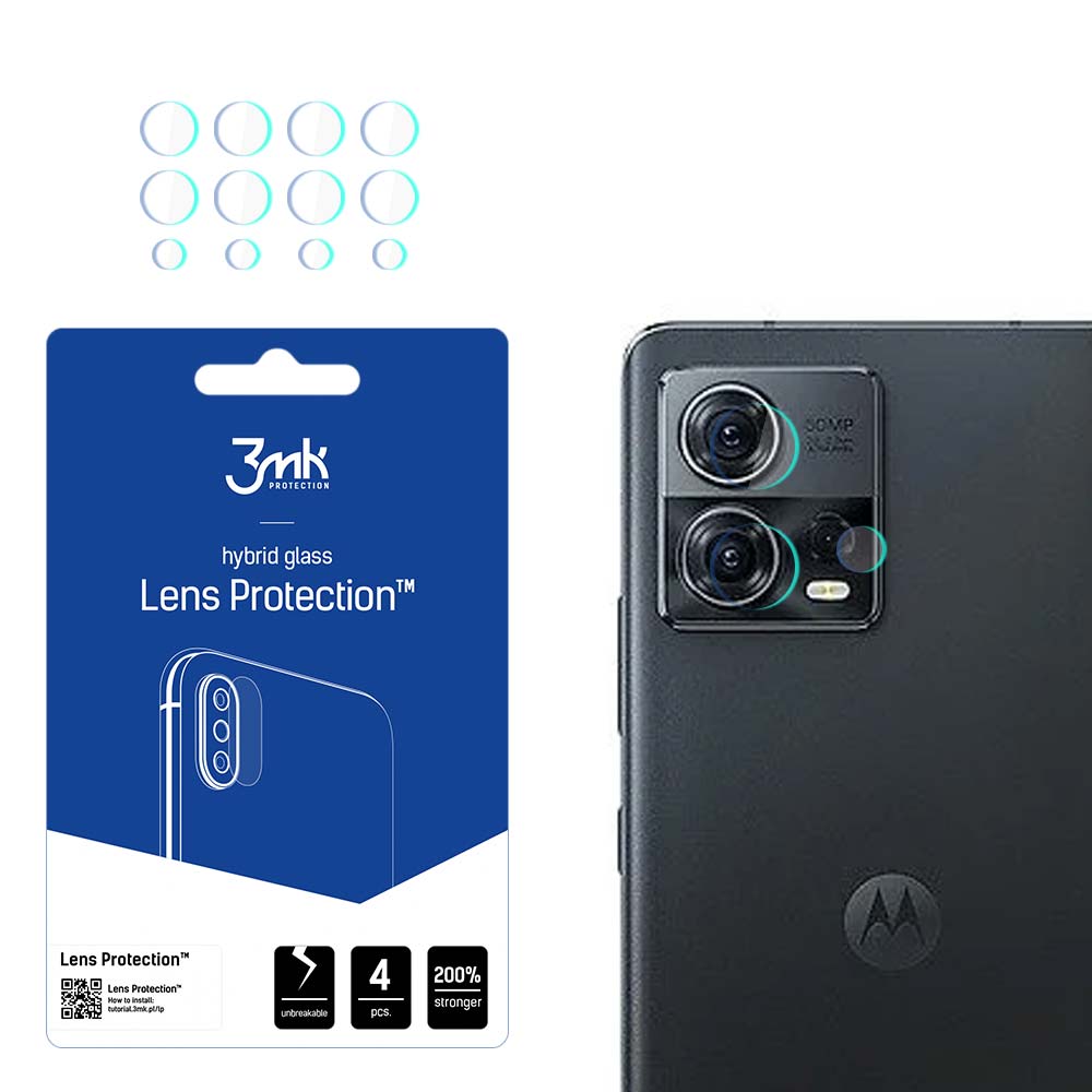 ochrana kamery Lens Protection pro Motorola Edge 30 Fusion (4ks)