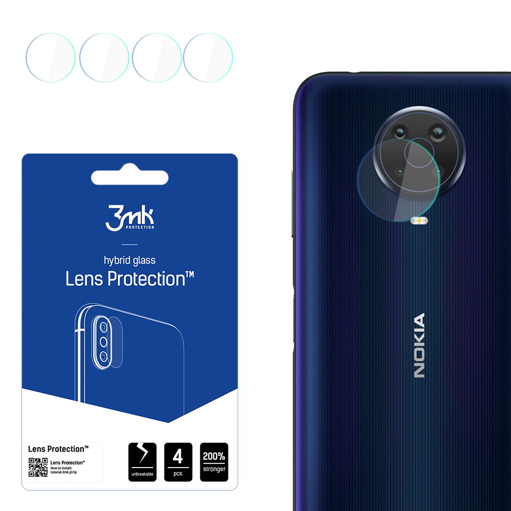 ochrana kamery Lens Protection pro Nokia G20 (4ks)