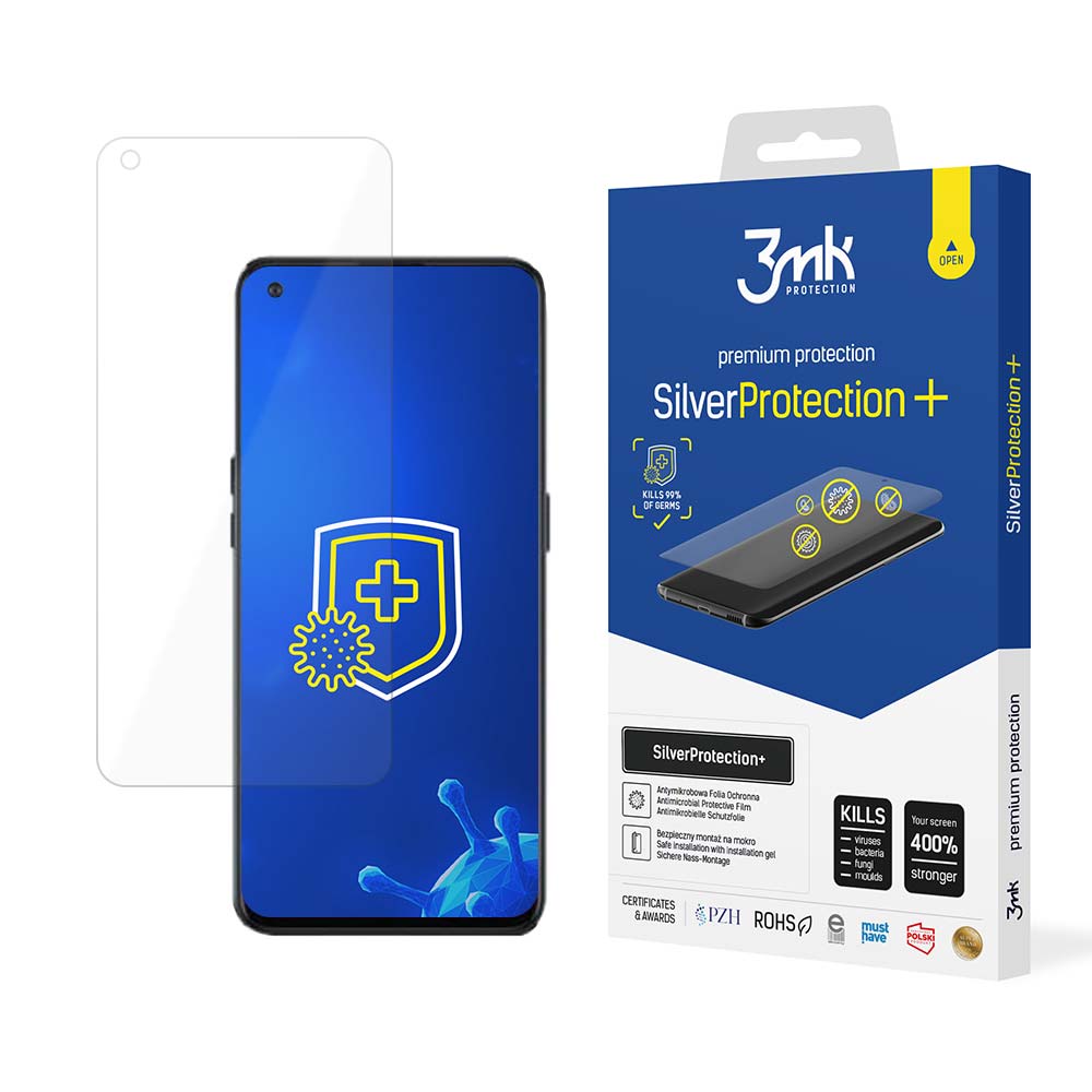 Ochranná antimikrobiální fólie pro OnePlus Nord N20 5G - 3mk SilverProtection+,  5903108481823