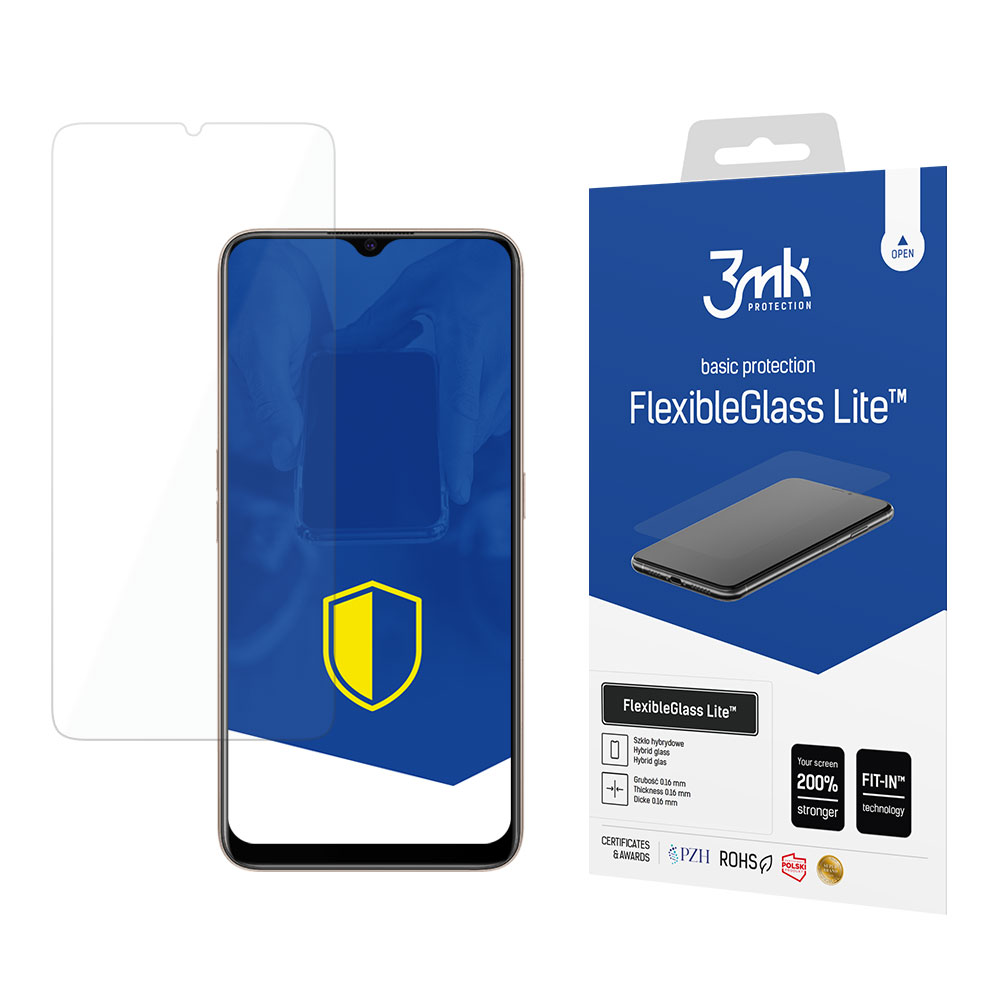 Hybridní sklo pro Oppo A5 2020 - 3mk FlexibleGlass Lite™ 5903108208802