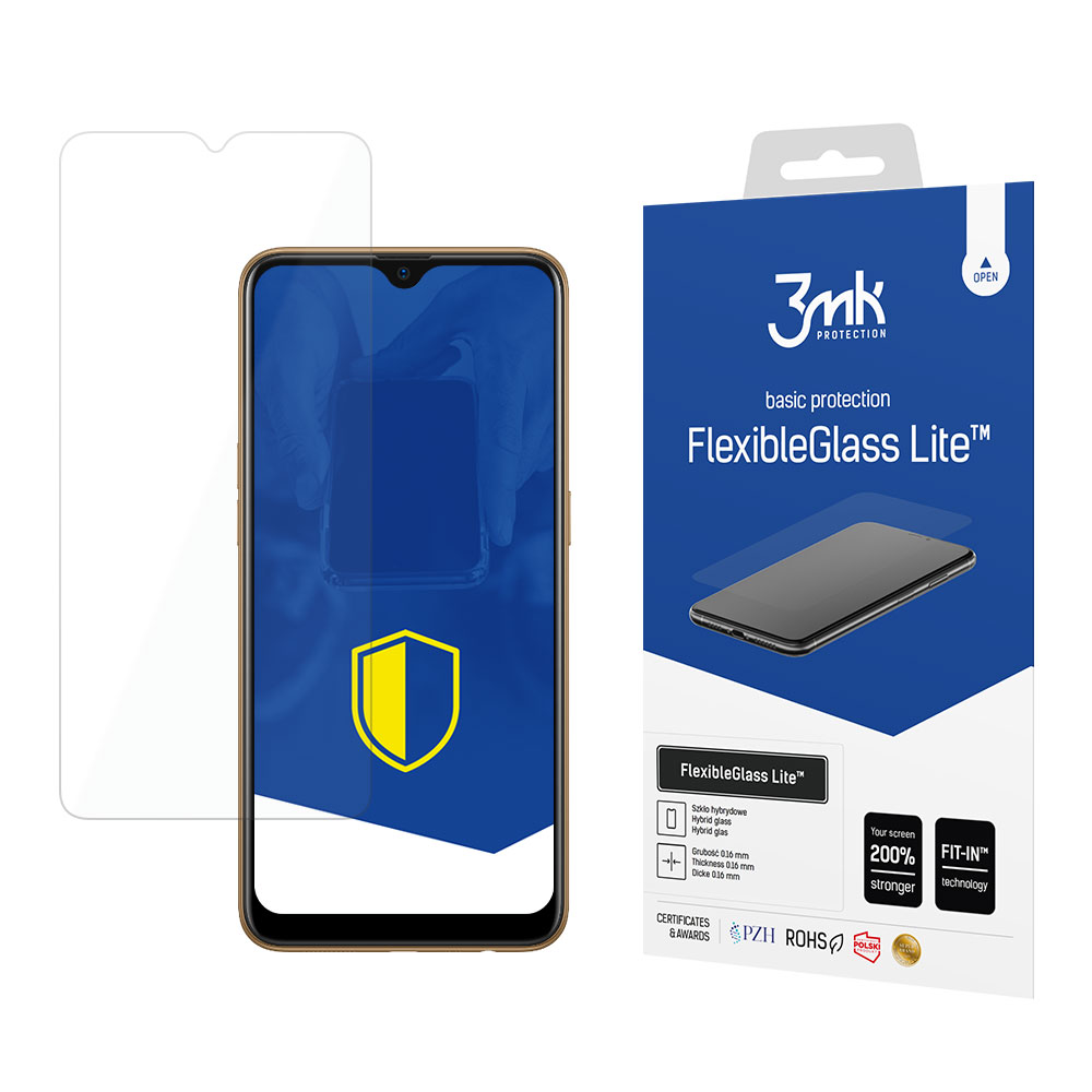 Hybridní sklo pro Oppo AX7 - 3mk FlexibleGlass Lite™ 5903108080576
