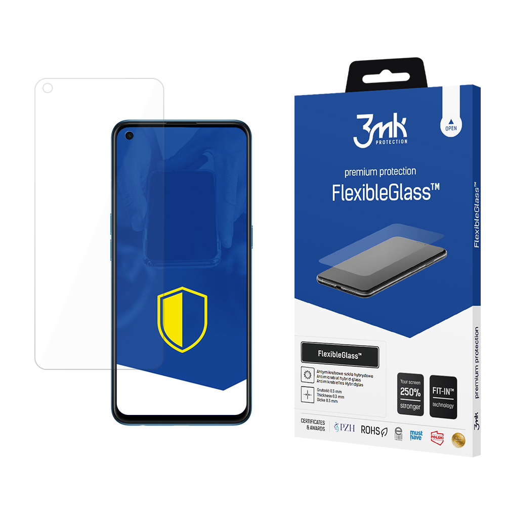 3MK Ochranné tvrzené sklo pro Oppo Reno 5/5 K 5G - 3mk FlexibleGlass™ (5903108340731)