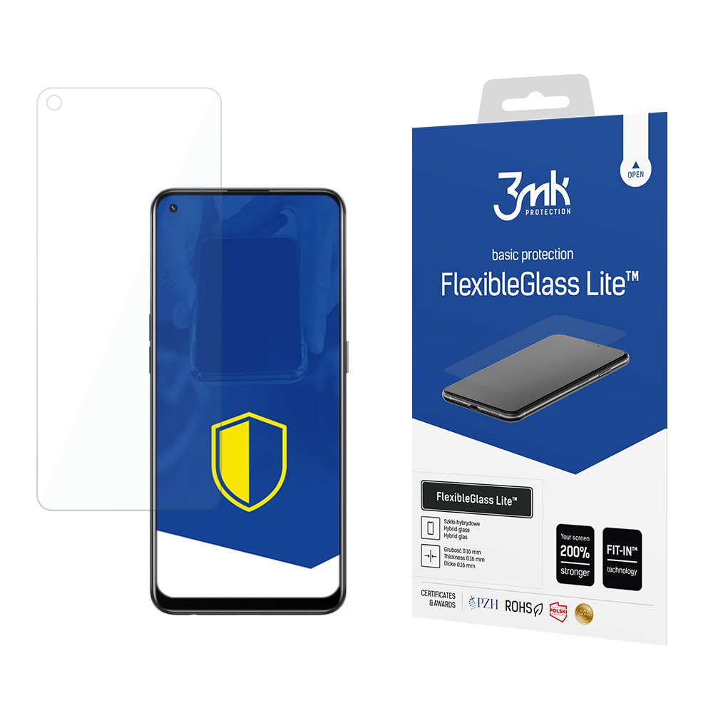 Hybridní sklo pro Oppo Reno 5 Lite - 3mk FlexibleGlass Lite™ 5903108445887