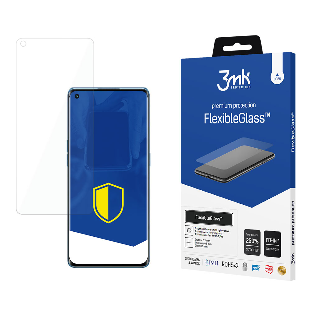 3MK Ochranné tvrzené sklo pro Oppo Reno 6 5G - 3mk FlexibleGlass™ (5903108403870)