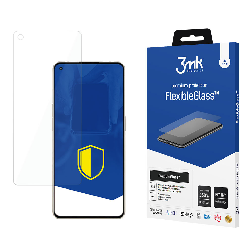 3MK Ochranné tvrzené sklo pro Oppo Reno 7 Pro 5G - 3mk FlexibleGlass™ (5903108452595)