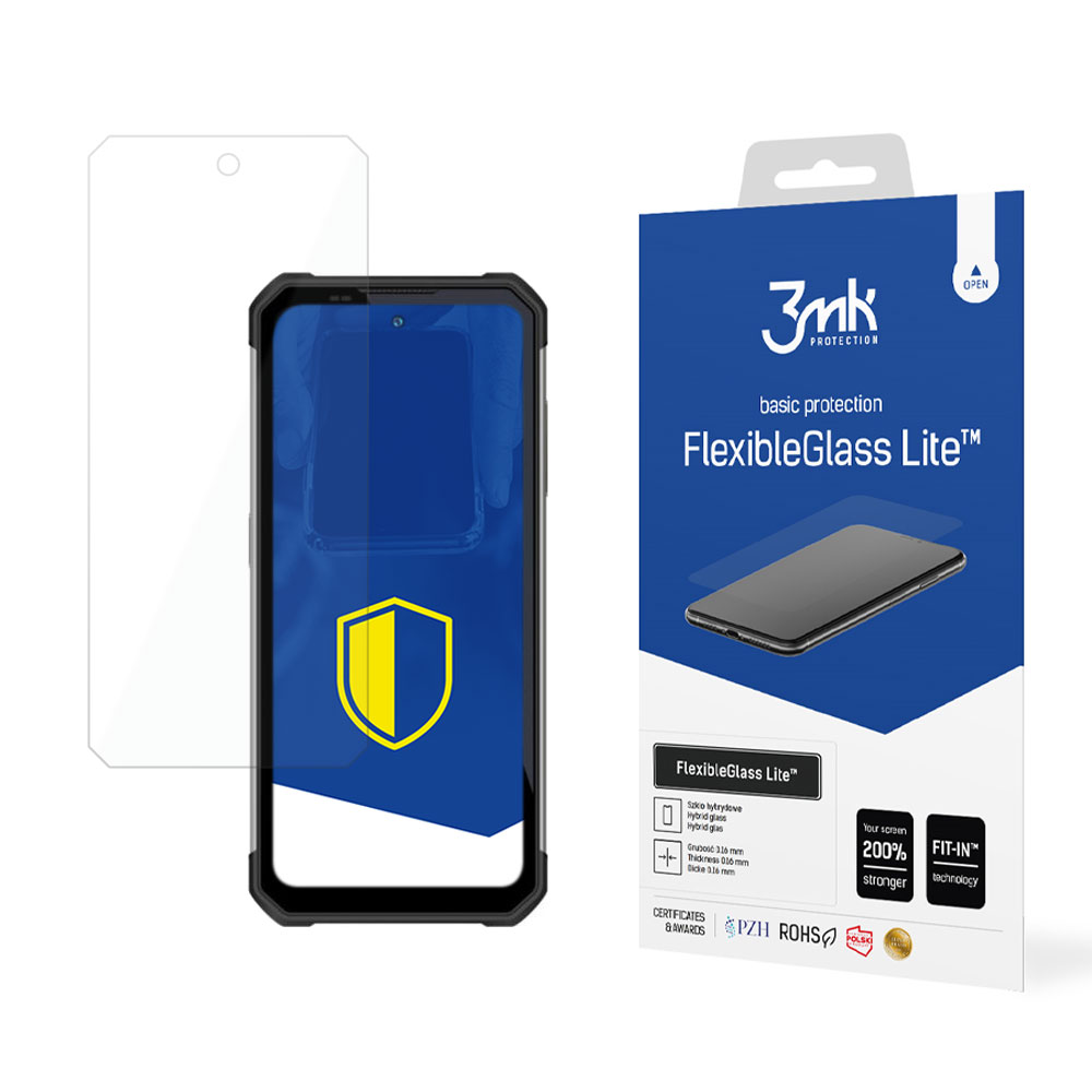 Hybridní sklo pro Oukitel WP17 - 3mk FlexibleGlass Lite™ 5903108464239