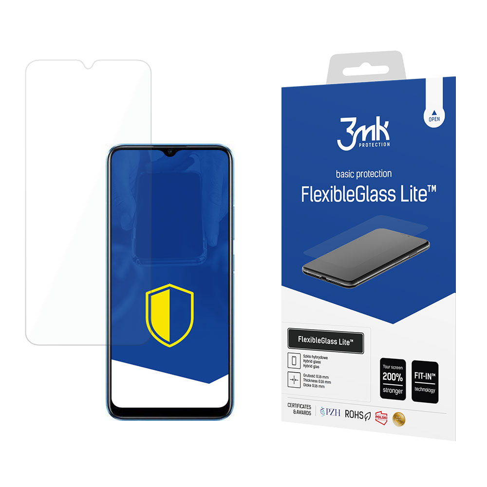 Hybridní sklo pro Realme C20A - 3mk FlexibleGlass Lite™  5903108399975
