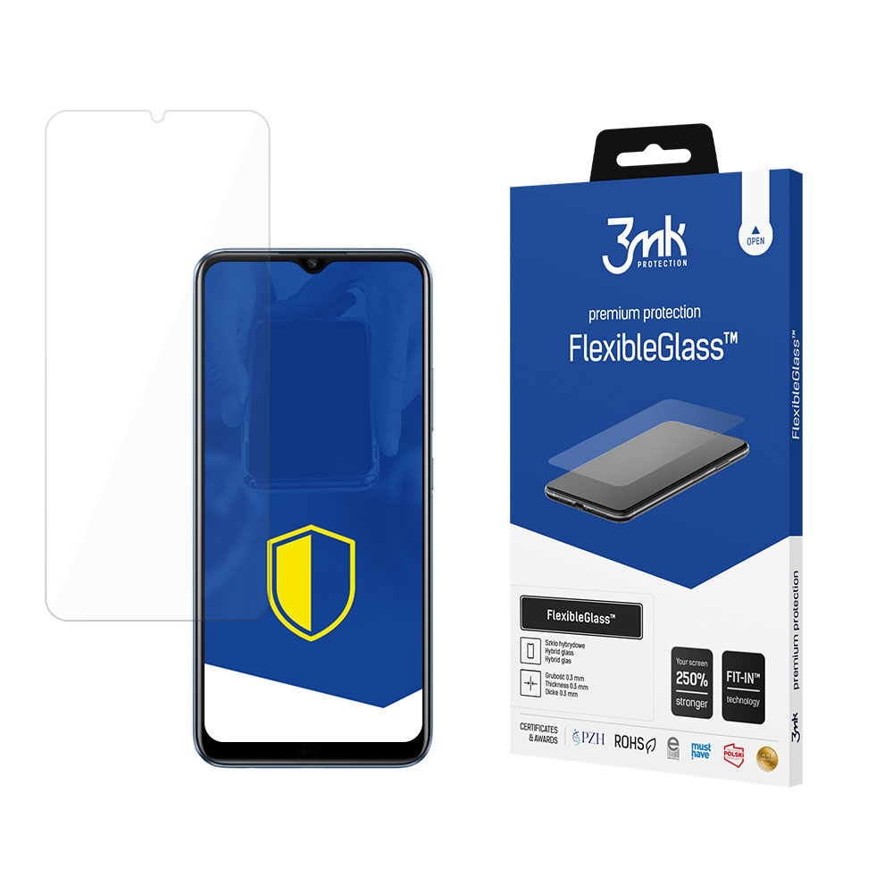 3MK Ochranné tvrzené sklo pro Realme C25s - 3mk FlexibleGlass™ (5903108404266)