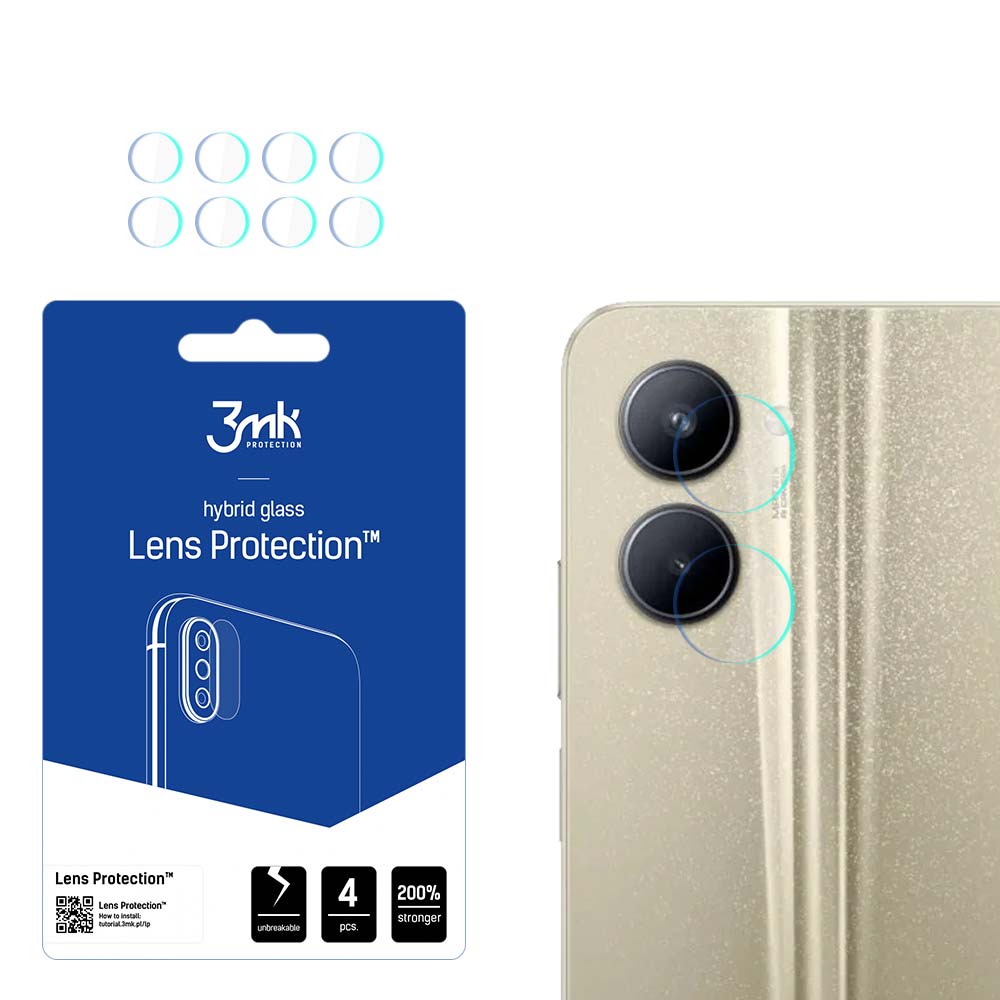 ochrana kamery Lens Protection pro Realme C33 (4ks)