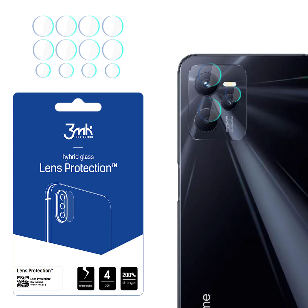 ochrana kamery Lens Protection pro Realme C35 (4ks)