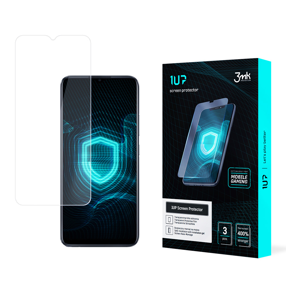 3MK Fólie ochranná 3mk 1UP pro Realme Narzo 30A, 3ks v balení, (5903108395113)