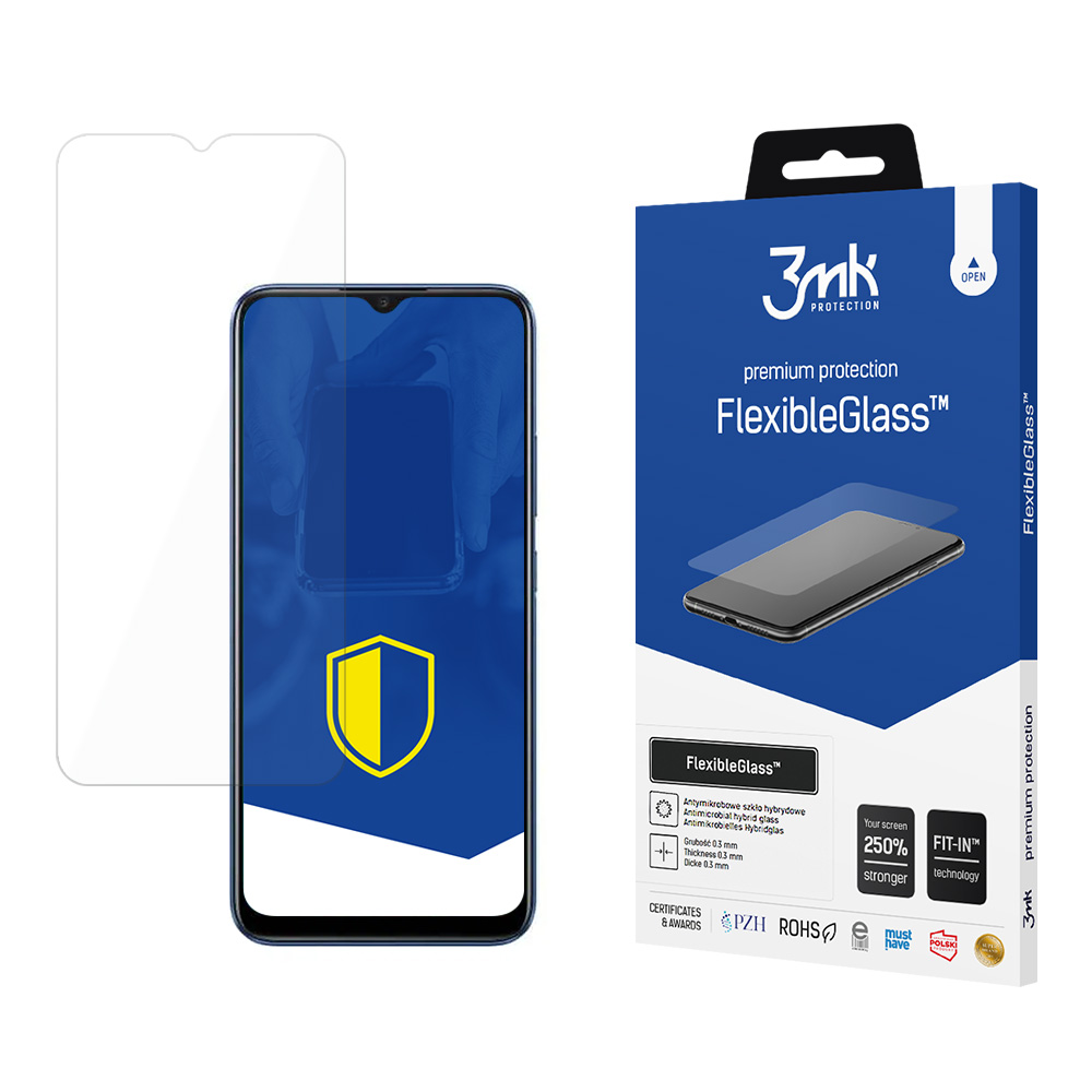 3MK Ochranné tvrzené sklo pro Realme Narzo 30A - 3mk FlexibleGlass™ (5903108371544)