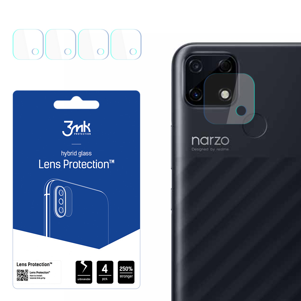 ochrana kamery Lens Protection pro Realme Narzo 30A (4ks)